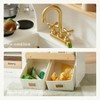 Play Kitchen with Enhanced Storage - Modern Wooden Toy Kitchen with Stove, Sink Accessories - 4 of 4