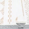 Coucheta Geometric Area Rug Washable Non-Slip Low Pile Stain Resistant Throw Carpet for Living Room Bedroom,Multi-Color & Size - 3 of 4