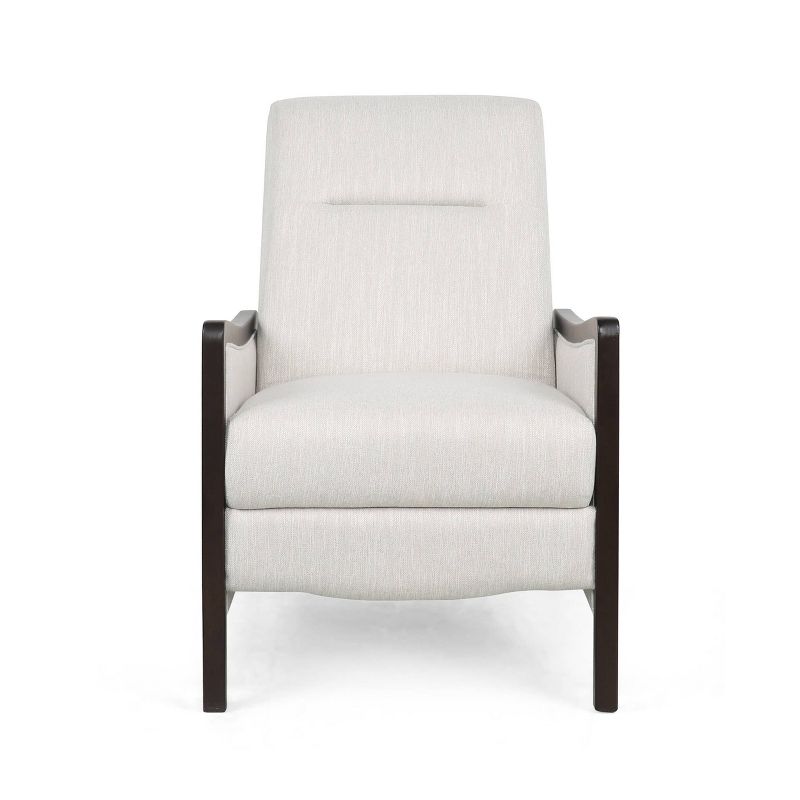Veatch Contemporary Upholstered Pushback Recliner - Christopher Knight Home, 5 of 9