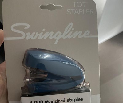 Swingline Mini Stapler, 1250 Half-strip staples, Purple