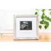 Pearhead Love at First Sight Sonogram Picture Frame - Rustic White - image 2 of 4