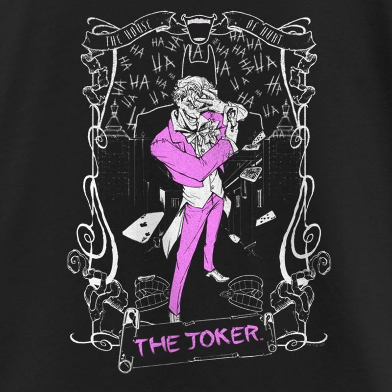 Girl's Batman Joker Tarot T-Shirt, 2 of 5