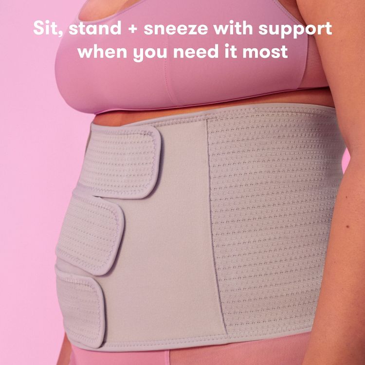 Frida Mom Postpartum Abdominal Support Binder: Spandex, Front Hook and Loop Fastener, Back Elastic, Under Belly, 6 of 6