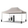 Maggift Canopies and Gazebos, Instant Setup Shade for Camping, Parties or Outdoor Events, Easy to Set Up and Take Down, Beige，180"*120"*132" - 4 of 4
