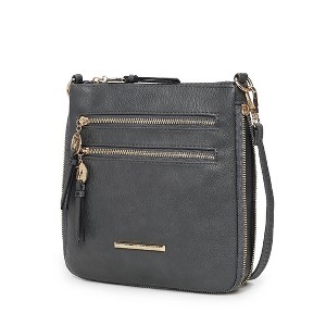 MKF Collection Angelina Crossbody Shoulder Women's Handbag Vegan Leather Purse by Mia K - 1 of 4