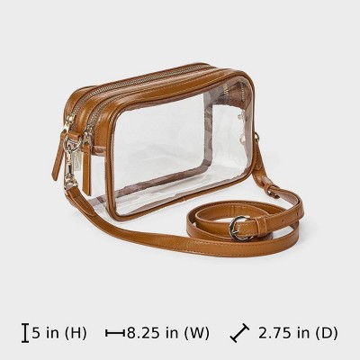 Сумки Universal Thread Double Zip Camera Crossbody Bag - Universal Thread™ Clear — фото 6
