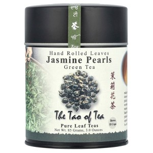 The Tao of Tea Hand Rolled Leaves, Green Tea, Jasmine Pearls, 3 oz (85 g) - 1 of 2