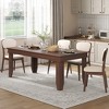 Coucheta 71" Farmhouse Dining Table for 6-8, Rustic Long Wood Kitchen Table with Sturdy Wooden Frame, Large Rectangular for Dining Room - 2 of 4
