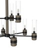 Hunter Fans 30" River Mill Chandelier Rustic Iron Ceiling Light 9 Bulbs Dimmable - 2 of 4