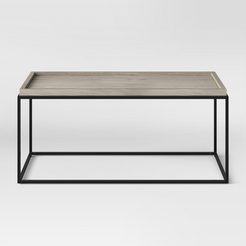 Bennington Mixed Material Coffee Table Threshold