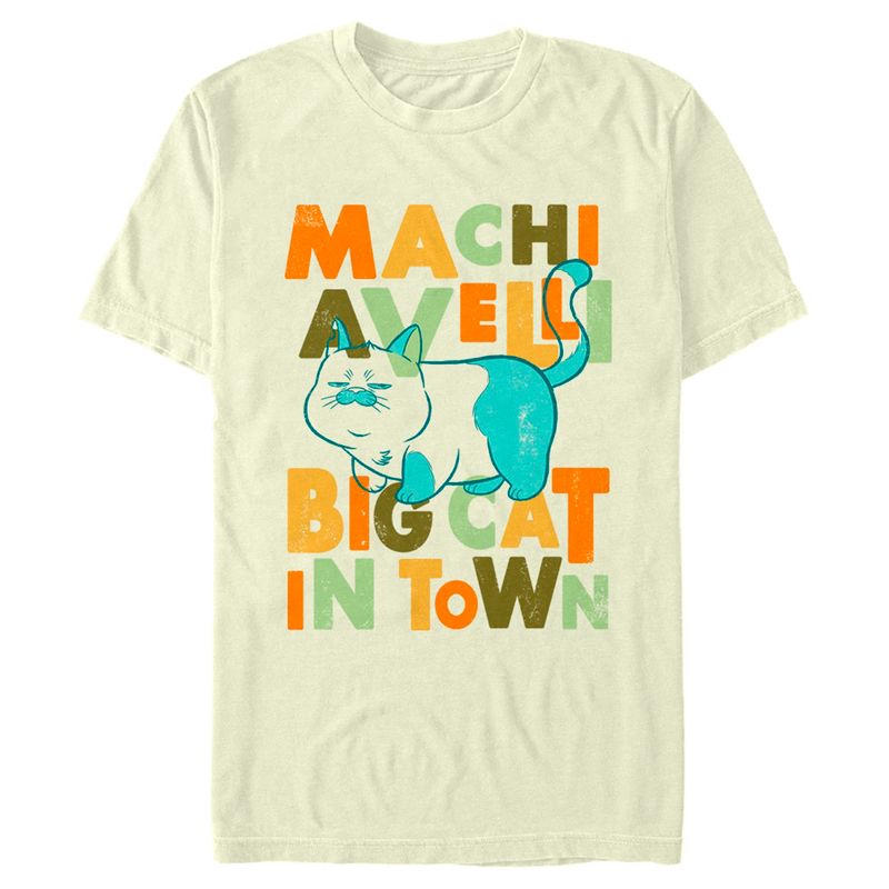 Men's Luca Machiavelli Big Cat in Town T-Shirt, 1 of 5