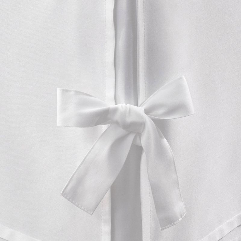 Laura Ashley Corner Ties Tailored Bedskirt White, 4 of 6