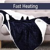 Acekool Heated Blanket, 4 Heat Levels, 4 Hour Auto Off, Machine Washable, ETL Certified, Navy, 84x90 Inches - 2 of 4