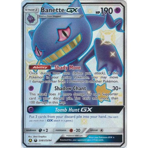 Banette Pokemon Card