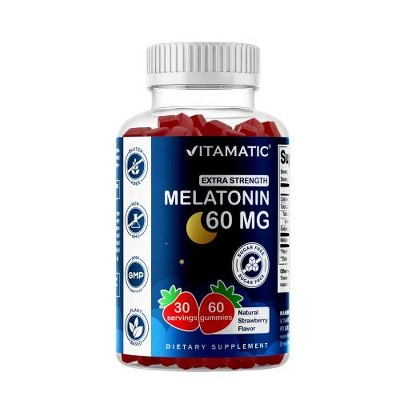 Sugar Free Melatonin 60mg - 60 Gummies