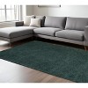 Green Wool Hand Woven Area Rug - 2 of 4