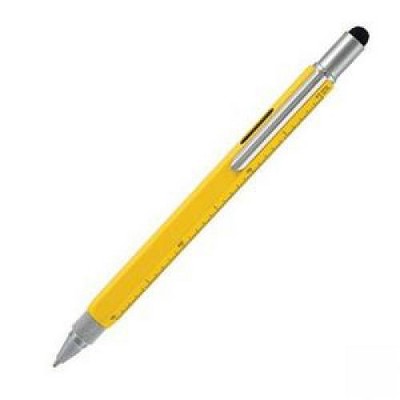 Mobile Edge Measpm3 Tech Pen Multi-tool Twist Pen & Stylus Combo (yellow)