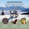 WestinTrends  Outdoor Patio Porch Rocking Adirondack Chair - 3 of 4