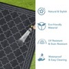 Reversible Rug, Waterproof Geometric Mat for Patio, Deck & Picnics - 3 of 4
