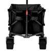 FURNIinspire Outdoor Serving Carts Fish 400L Collapsible Wagon Beach Wagon with Big Wheels for Camping, Sports, Black, 36.22"*22.05"*39.37" - 2 of 4