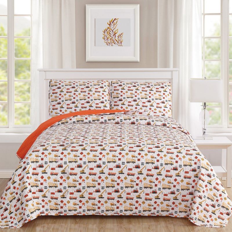 Sweet Home Collection | Kids Reversible Quilt & Sham Set, 1 of 7