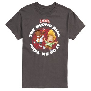 Men's - Captain Underpants - The Hypno Ring Short Sleeve Graphic T-Shirt - 1 of 4