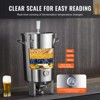 VEVOR 304 Stainless Steel Kettle, 8 GALLON Beer Brew Fermentor, Kettle Stock Pot Includes Lid, Handle, Valve, Spigot, Thermometer, Silver - 3 of 4