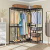 VIPEK L40 Pro L Shape Garment Rack Corner Clothes Rack Heavy Duty Clothing Rack Freestanding Wardrobe Closet - 3 of 4