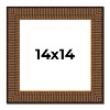 PosterPalooza | Square Museum Black Picture Frame - UV Acrylic, Foam Board Backing, Hanging Hardware - 2 of 4