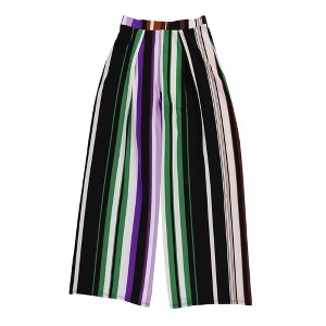 bar III Womens Striped Casual Wide Leg Pants - 1 of 2