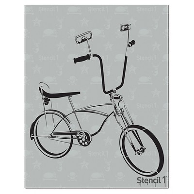 Stencil1 Bicycle - Stencil 8.5" x 11"