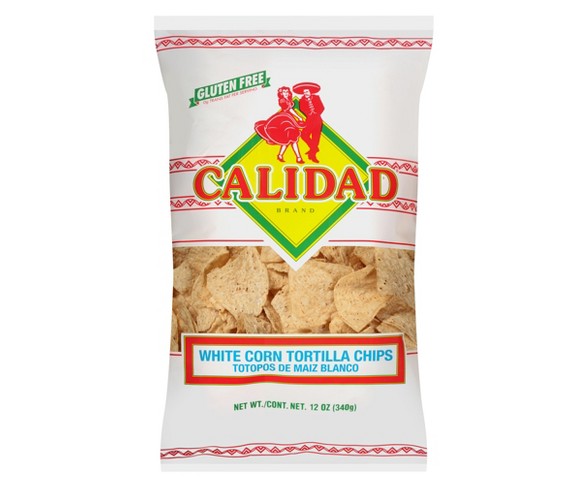 Calidad&#174; White Corn Tortilla Chips -12oz
