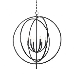 Troy Lighting Fillea 6 - Light Pendant in  Black Iron - 1 of 1