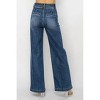 Women's High Rise Double Button Jeans - RISEN - 2 of 4