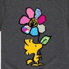 Boys' - Peanuts - Woodstock With Flower And Pattern Short Sleeve Graphic T-Shirt - 2 of 4