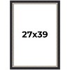 PosterPalooza | Embellished Black Picture Frame - UV Acrylic, Foam Board Backing, Hanging Hardware - 2 of 4