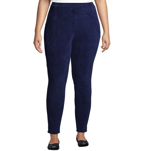 Touched by Nature Womens Organic Cotton Leggings, Navy, X-Large