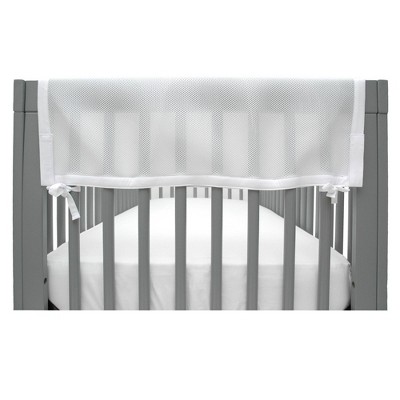 BreathableBaby Classic Breathable Mesh RailGuard Crib Rail Cover - Short Side