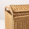 Large Rattan Storage Basket with Lid  - Hearth & Hand™ with Magnolia - 3 of 4