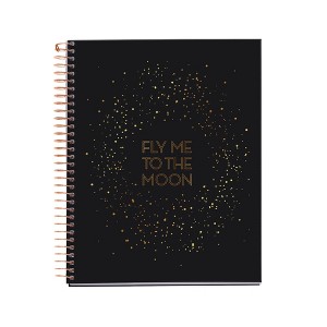 Miquel Rius 4 Subject Lined Notebook, 11" x 9", 120 Sheets, Heavyweight Paper, Subjects Separated by Color, Perforated, Laminated Board Cover - 1 of 1