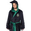Harry Potter Adult Fleece Plush Hooded Robe - 2 of 4