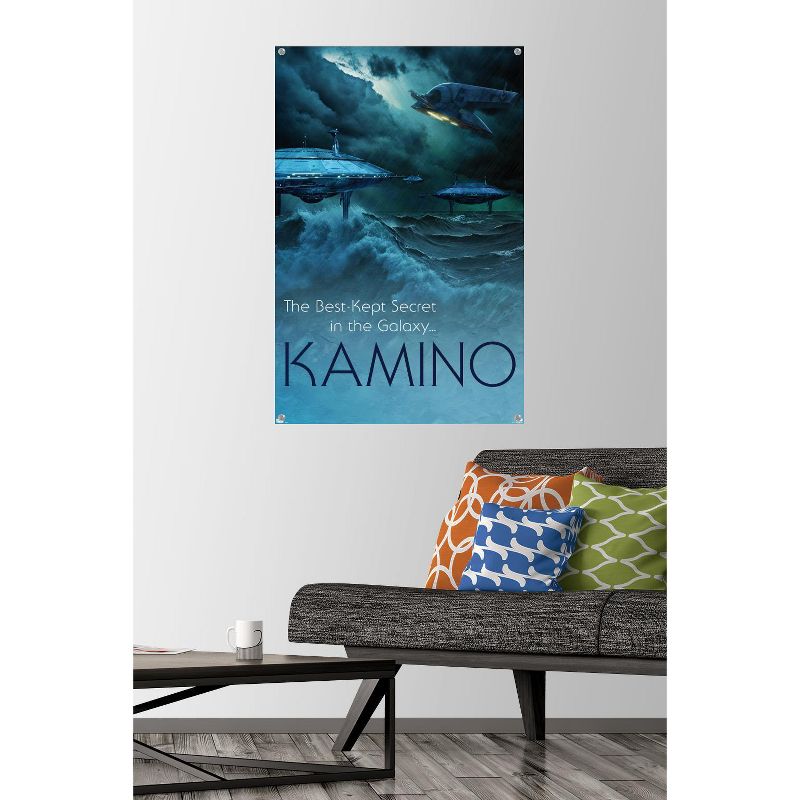 Trends International Star Wars: Kamino - Visit Kamino by Russell Walks 23 Unframed Wall Poster Prints, 2 of 7