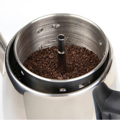 HomeCraft 10-Cup Polished Stainless Steel Coffee Percolator