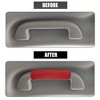 Unique Bargains Universal Suede Soft Car Door Handle Cover 2 Pcs - 3 of 4