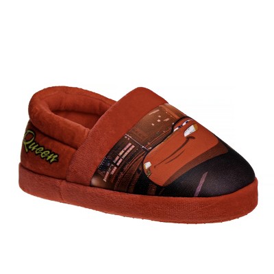 Disney Boys’ Cars Slippers – Lightning McQueen Fuzzy Slippers (Toddler/Kid)