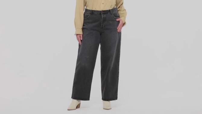 Women's Mid-Rise 90's Baggy Jeans - Universal Thread™, 6 of 15, play video