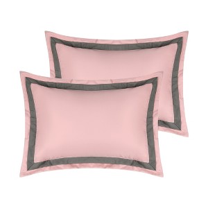 Unique Bargains Room Decoration Polyester Mother's Day Gift Pillowcase 20" x 30" 2 Pcs - 1 of 4