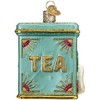 Old World Christmas Blown Glass Ornament for Christmas Tree, Tea Tin (with OWC Gift Box) - 4 of 4