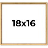 PosterPalooza | Classic Modern Gold Picture Frame - UV Acrylic, Backing Board, Hanging Hardware Included - 2 of 4