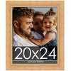 PosterPalooza | 20x24 Modern Bamboo Picture Frame, UV Acrylic, 5 Finishes - 2 of 4